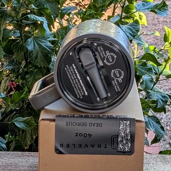 LIMITED EDITION HydroJug 40oz Traveler, 💀DEAD SERIOUS 💀 - Picture 6 of 12